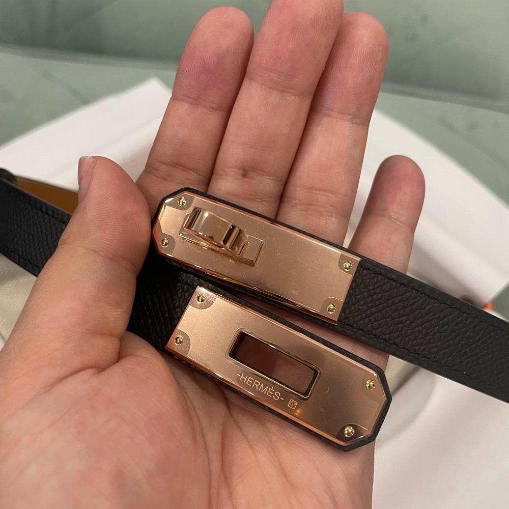 ROSE GOLD Kelly belt